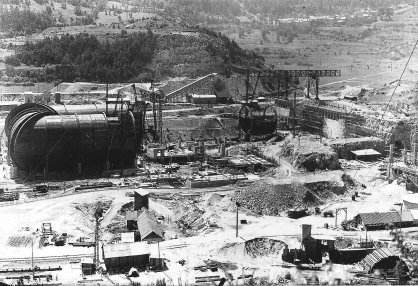 Construction de S1MA en 1948